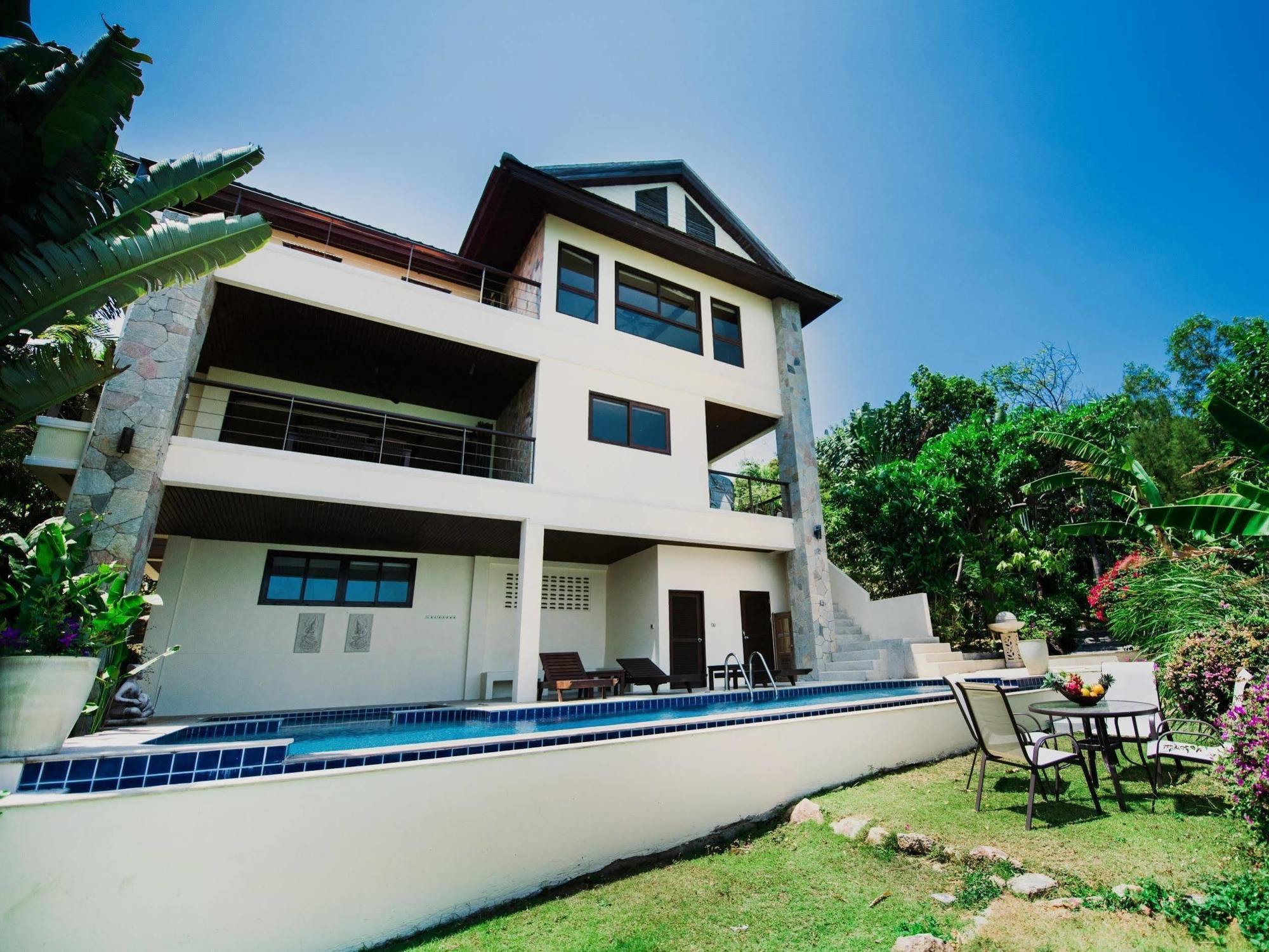 Seven Swifts - Bangrak Ocean View Villa Bophut